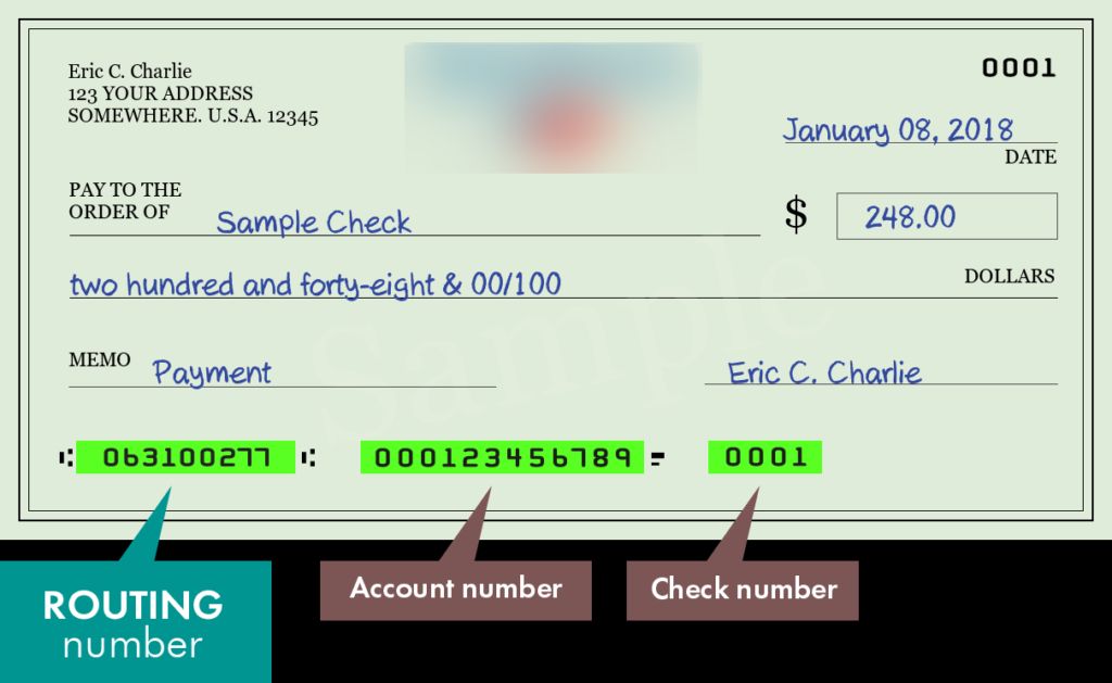Bank of America Routing Numbers
